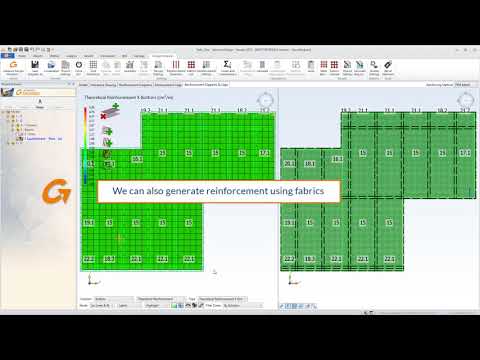 New design module for RC slabs in Advance Design 2022