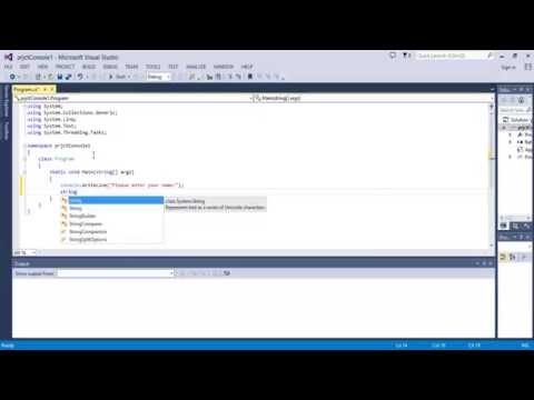 Visual C Beginner Tutorials 01 Basic Algorithms And Input Usage