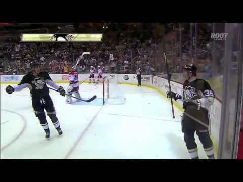 Jussi Jokinen Hat Trick Against Carolina Hurricanes 10/8/13