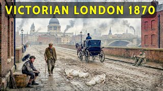 The REAL Street Life of VICTORIAN LONDON (1870s) Brought to Life