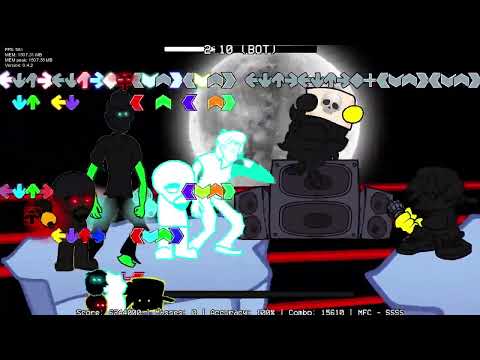 Friday Night Funkin' Shaggy x Matt God Mode Collection v3 - Space Breaker 2% Chart (No Botplay Lag)