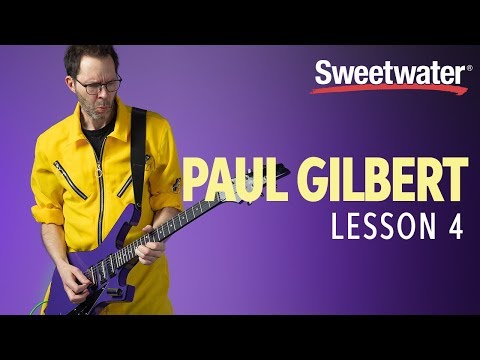 Paul Gilbert Guitar Lesson 4: Using the Lessons Learned from "The Most Important Lick in the World."