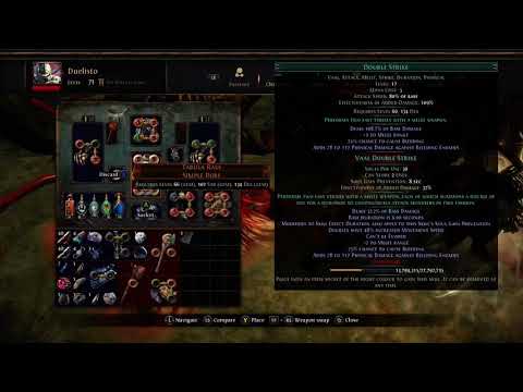 Path of Exile Impale Double Strike