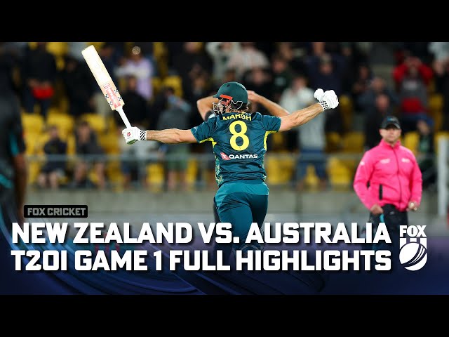 New Zealand vs. Australia – T20I Series: Game 1 – Full Match Highlights I 21/02/24 I Fox Cricket