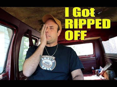 I got RIPPED OFF buying a used van. 1990 Dodge Ram Van Camper