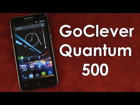 Распаковка GoClever Quantum 500