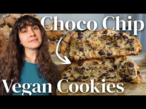 Levain-Style VEGAN Cookies 🍪