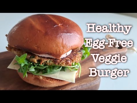 Healthy Egg Free Veggie Burger Recipe | Vegan | No Food Waste | Veggie Options Included