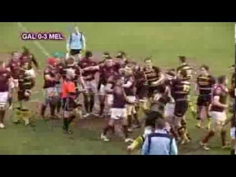 GALA v MELROSE - SCOTTISH RUGBY PREMIERSHIP HIGHLIGHTS - 25.1.14