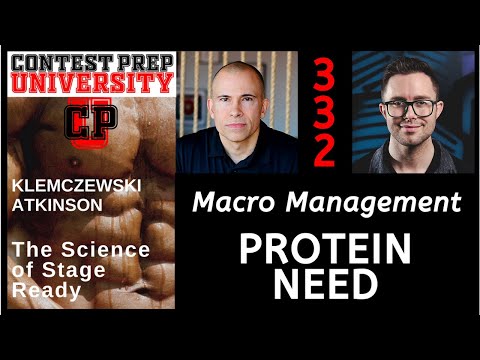 MACRO MANAGEMENT:  PROTEIN NEED - CONTEST PREP UNIVERSITY #332