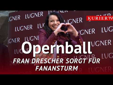 Vienna Opera Ball 2026: Fran Drescher and Sharon Stone cause a fan frenzy and Hollywood glamour