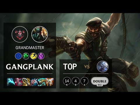 Gangplank Top vs Volibear - EUW Grandmaster Patch 11.13