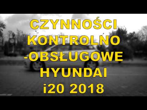 Czynności kontrolno-obsługowe Hyundai i20 WORD Radom