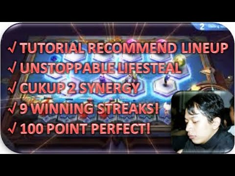 UNSTOPPABLE LIFESTEAL - TUTORIAL RECOMMEND LINEUP - XACUY