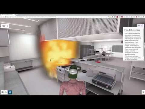 Simulácia ohňa v 3D prostredí pre školy