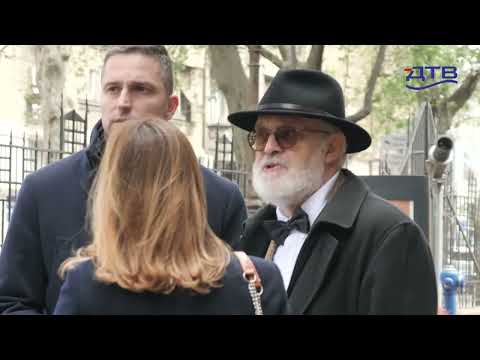 TV Dunav - Položeni venci na spomen ploče na Sinagogi