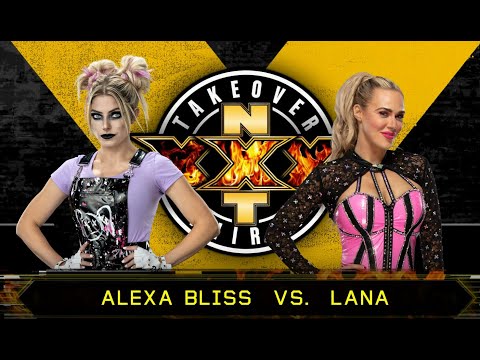 WWE 2K22 (Alexa Bliss vs Lana) Normal Match