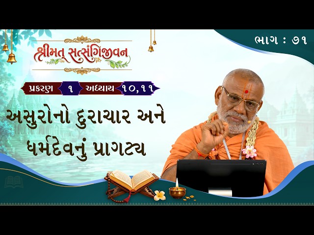 અસુરોનો દુરાચાર અને ધર્મદેવનું પ્રાગટ્ય