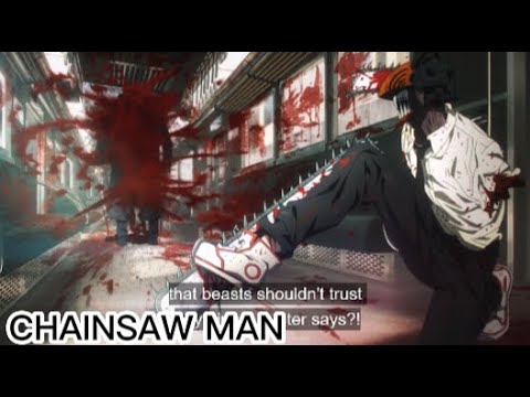 Denji vs Katana Man Final Battle - Chainsaw Man Episode 12