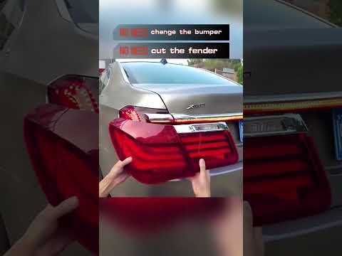 Upgrade LED G12 style assembly for BMW 7 series F01 F02 taillight tail lamp 2010-2015 plug and play