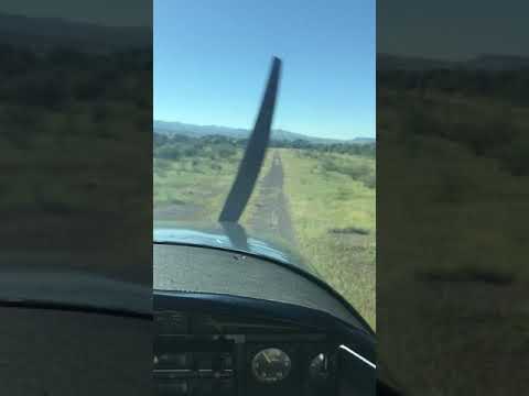 Cessna 182D Landing at Double Circle Ranch - AZ66