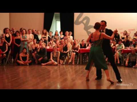  Esteban Moreno  and  Claudia Codega  are  dancing  at  Russian Tango Congress  in  2016