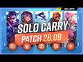 The NEW BEST SOLO CARRY CHAMPIONS On PATCH 26 09 League Of Legends