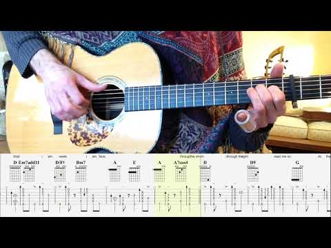 Take my Hand Precious Lord (Blind Connie Williams) Guitar TAB + CHORDS.