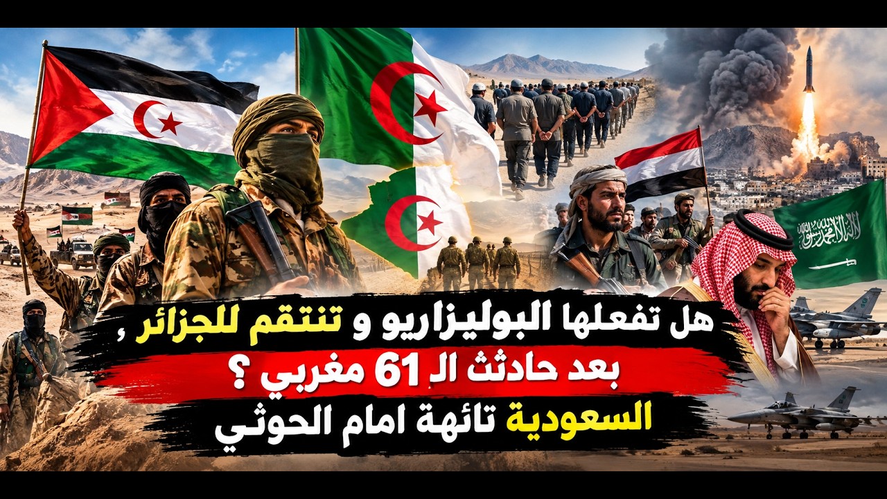 '' هل تفعلها البوليزاريو و تنتقم للجزائر ، بعد حادثة ال 61 مغربي ؟ السعودية تائ?