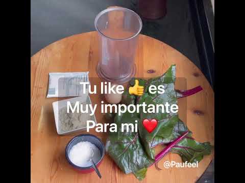 PAN KETO DE ACELGA ROJA EN 3 MINUTOS