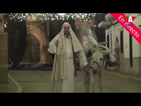 Belen viviente en directo