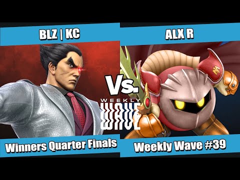 Weekly Wave #39 Winners Quarter Finals - BLZ | KC (Kazuya) vs ALX R (Meta Knight)