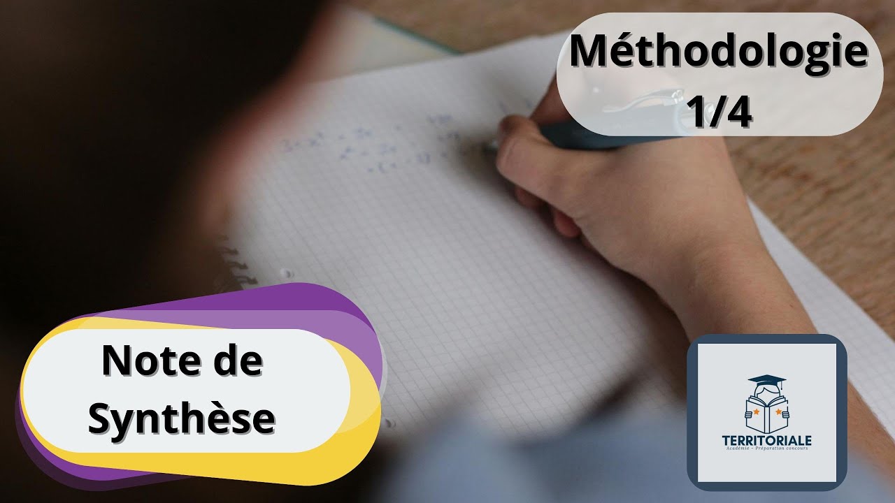 Note de synthèse concours (1/4) : Comprendre et analyser le sujet efficacement !