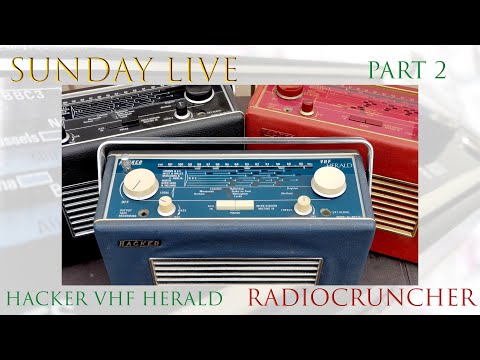 Sunday LIVE : Hacker VHF Herald RP37A Part 2 + surprise announcement