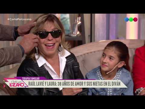 El secreto de 38 años de amor entre Raúl Lavié y Laura - Cortá por Lozano 2019