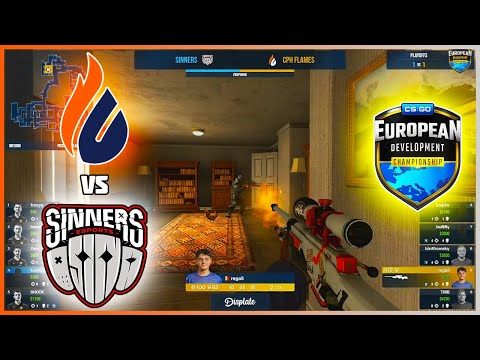 SEMI-FINAL | Copenhagen Flames vs SINNERS | European Development Championship 6 - HiGHLiGHTS | CSGO