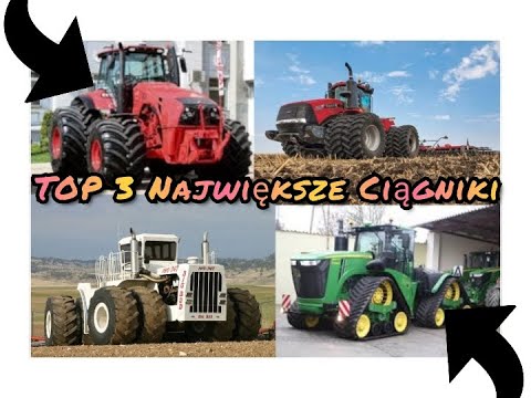 Top 3 Największe Ciągniki 😱(BELARUS, CASE, NEW HOLLAND)😱