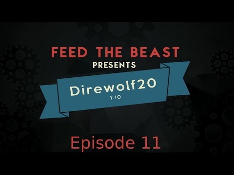 Modded Minecraft : FTB Direwolf20 Pack : Ep 11 : Transformers and Powercells (rfTools)