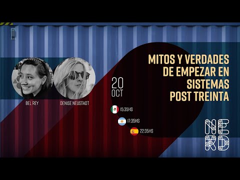 Mitos y verdades de empezar en sistemas post treinta