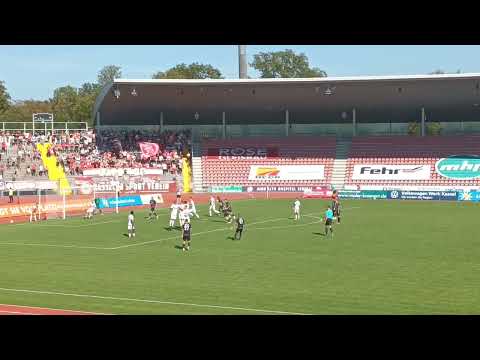 Hessen Kassel - Fulda 2:1 09.09.2023 Das Auestadion rastet aus!!!