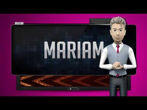 MARIAM - How to say it Backwards