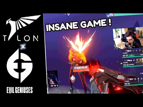 Shroud Reaction on Evil Geniuses VS TALON ESPORTS - MAP 1 Full VODs | VCT LOCK // IN 2023