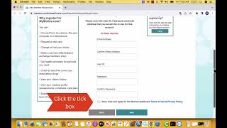 Register for Molina Healthcare Online Account