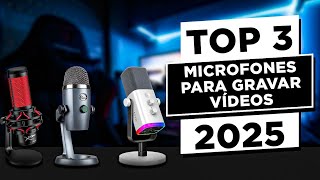 ????TOP 3 Melhores Microfones Para Gravar Vídeos em 2025