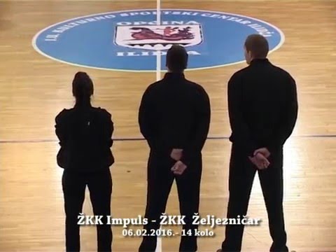 ŽKK Impuls - ŽKK Željezničar 62:75   (06.02.2016.)