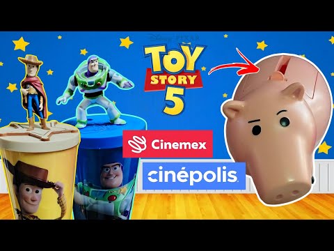 Todas las PALOMERAS TOY STORY 5 de CINEPOLIS y CINEMEX! 