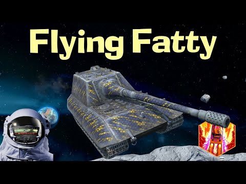 WOT Blitz Flying With Jg. Pz. E100 in Gravity