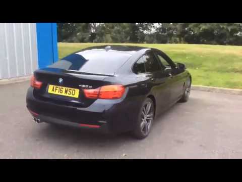 BMW 4 SERIES 420D M SPORT GRAN COUPE BLACK 2016