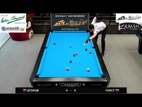 Egorov M. vs Gorst F. Baltic Pool League 2019