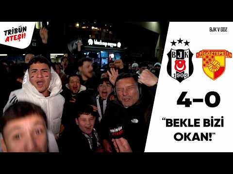 ''BEKLE BİZİ OKAN!'' | Beşiktaş 4-0 Göztepe | Maç Sonu Taraftar Röportajları! #beşiktaş #futbol